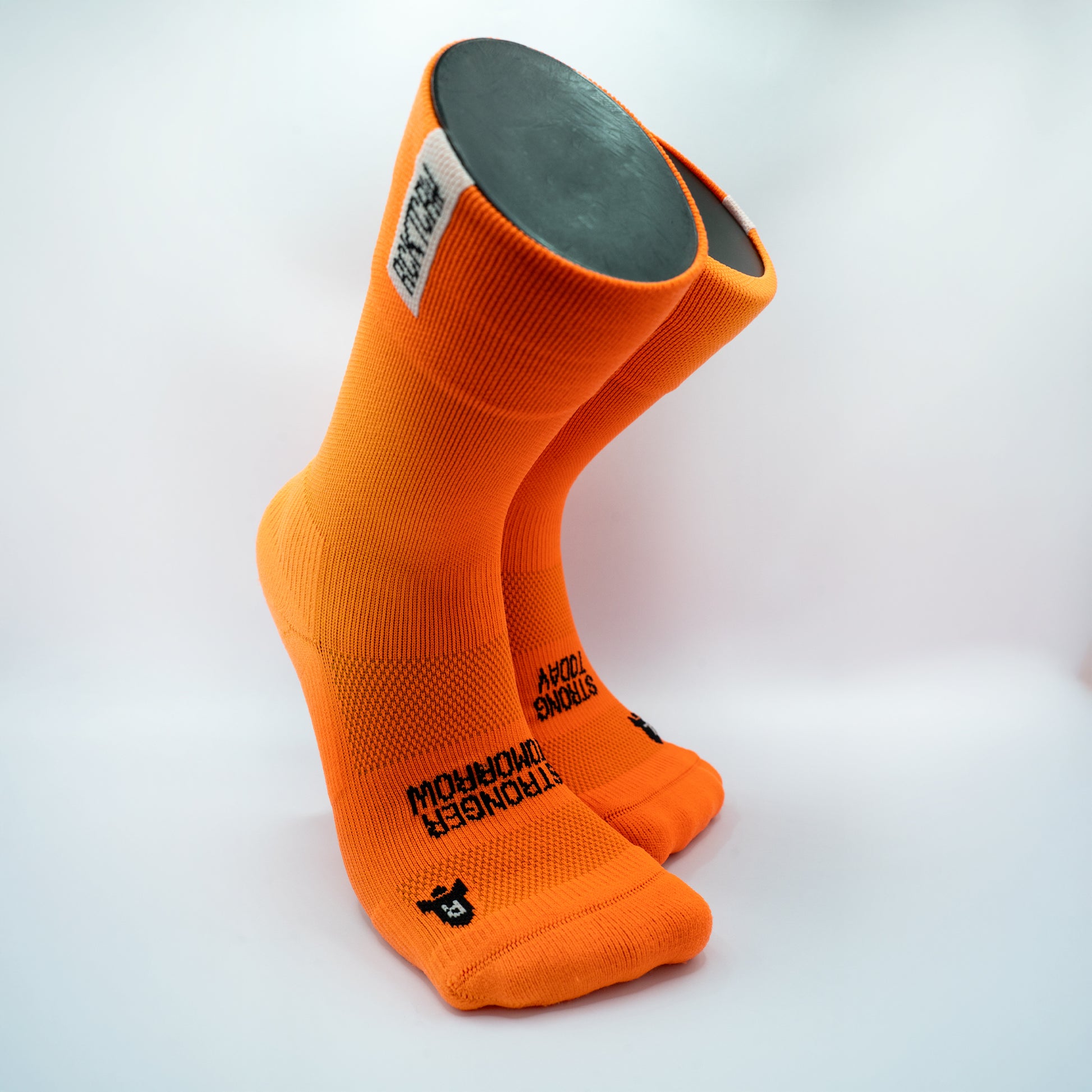 rennrad socken orange High Performance Socken Neon Orange – Running