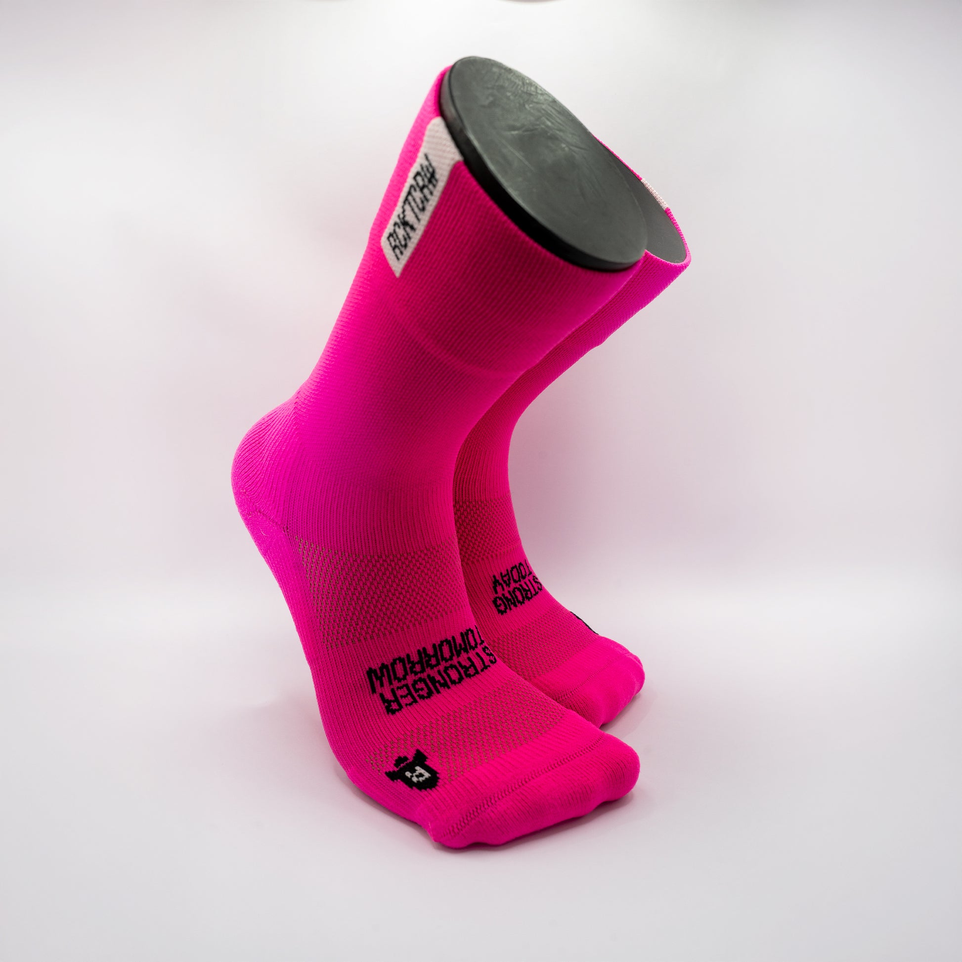 rennrad socken pink High Performance Socken Neon Pink – Running & Gym