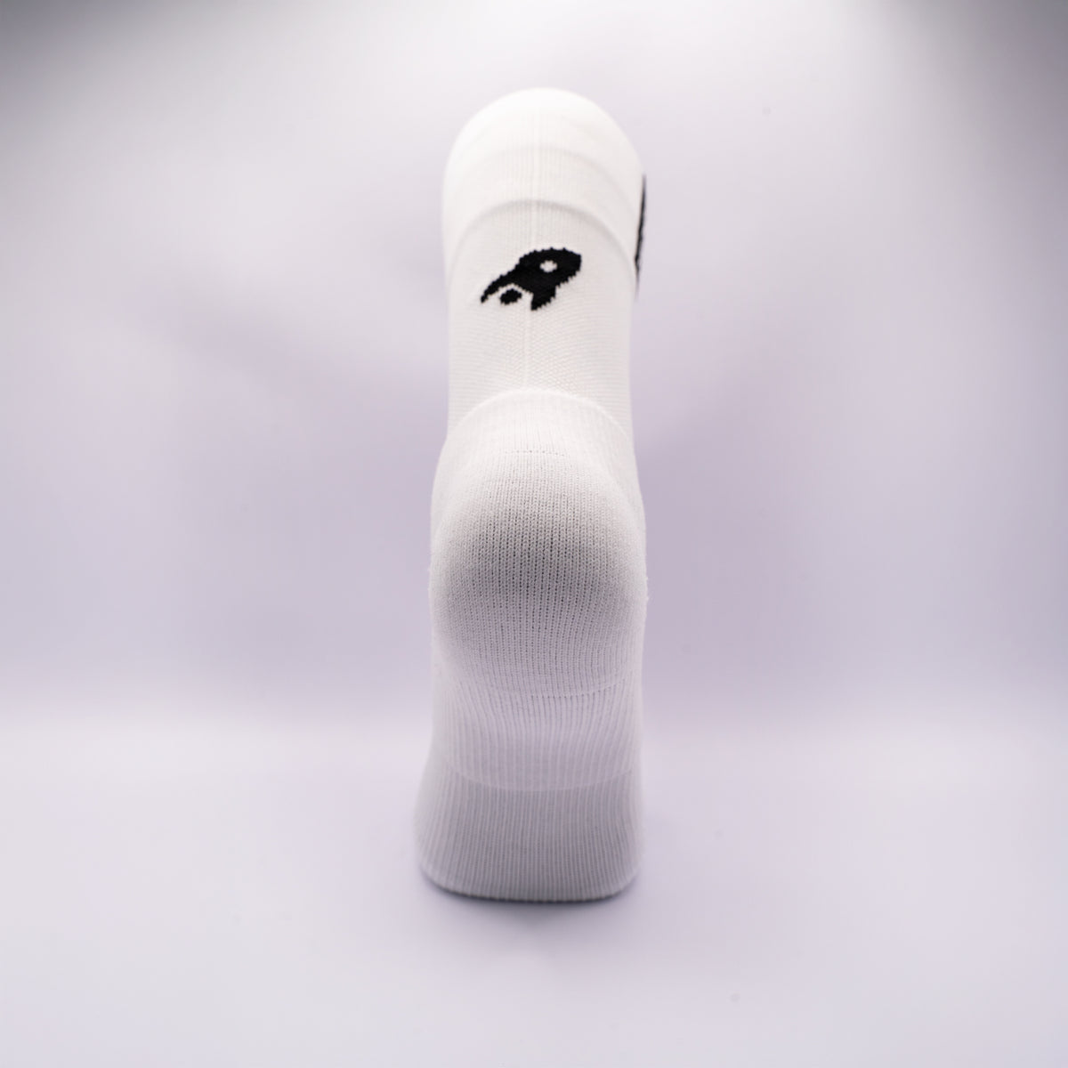 RCKT Signature White – nahtlose High-Performance-Socken